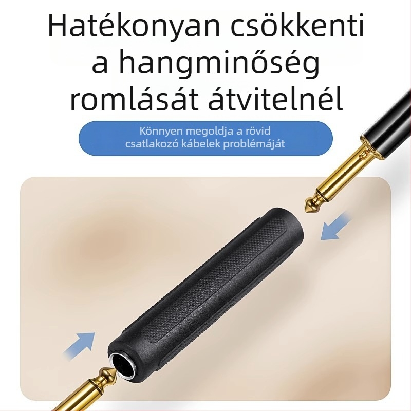 Art makers kettős 6.5 mm női adapter hangszerekhez