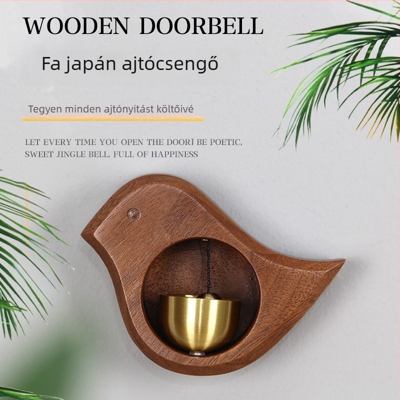 Ajtócsengő szívó rögzítéssel, szélcsengő, japán stílusú lógó dekoráció
