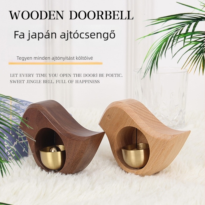 Ajtócsengő szívó rögzítéssel, szélcsengő, japán stílusú lógó dekoráció