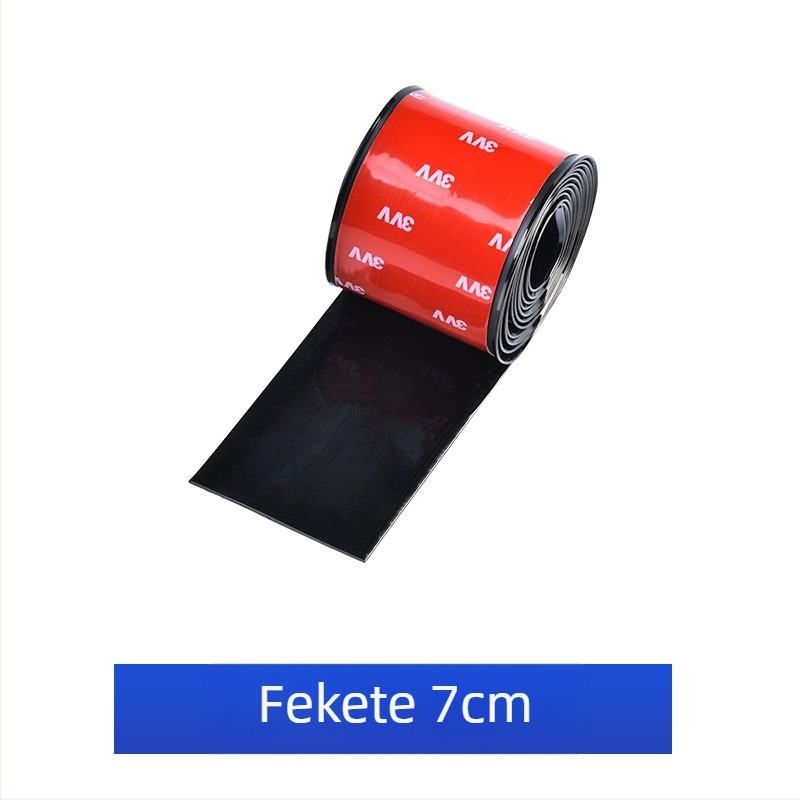 Delano PVC autó küszöbvédő szalag, szénszálas mintázat, modell 08