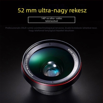 Telefonlencselátó készlet, széles látószög és makró, 12-in-1