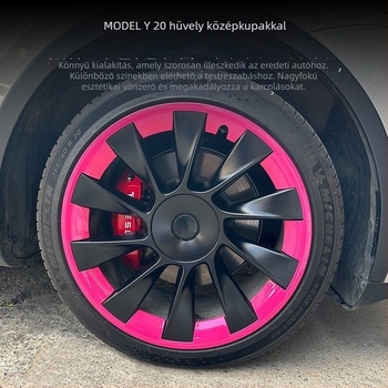 Tesla ciklon középtakaró kupakvédő gyűrű - LR műanyag, Tesla-kompatibilis, származás Kína, testreszabás nélkül