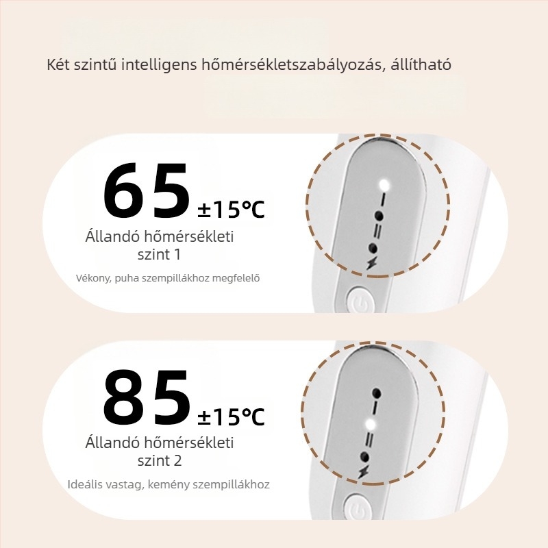 Elektromos szempilla göndörítő - hosszú hatású formázás, elektromos modell, OEM márka, 180 darabos csomag
