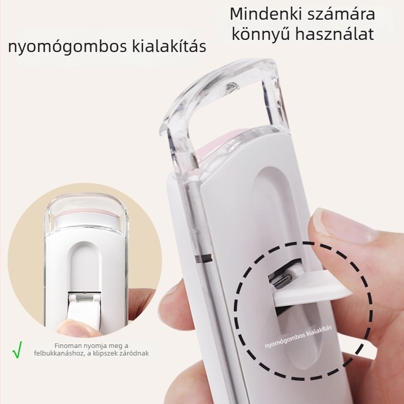 Elektromos szempilla göndörítő - hosszú hatású formázás, elektromos modell, OEM márka, 180 darabos csomag