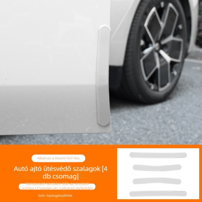Su7-hez antiütköző ajtócsík, műanyag védőcsík az ajtóélekhez és a karosszériéhoz, kompatibilis a Su7-gyel