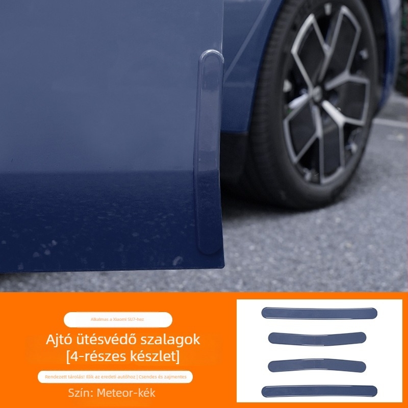 Su7-hez antiütköző ajtócsík, műanyag védőcsík az ajtóélekhez és a karosszériéhoz, kompatibilis a Su7-gyel