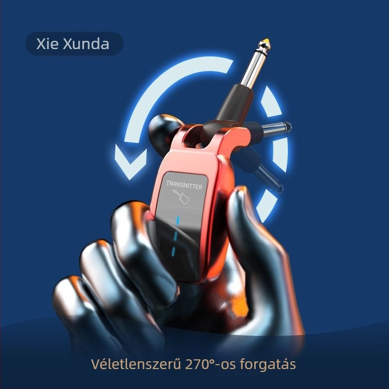 Gitár vezeték nélküli adó-vevő U12DX – ABS, APP-támogatás, elektromos gitárhoz és basszushoz