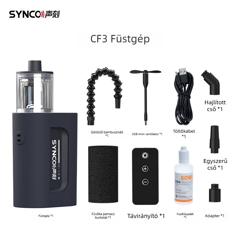 CF3 Füstgép Sound Engraving – műanyagból készült, tájfotózáshoz