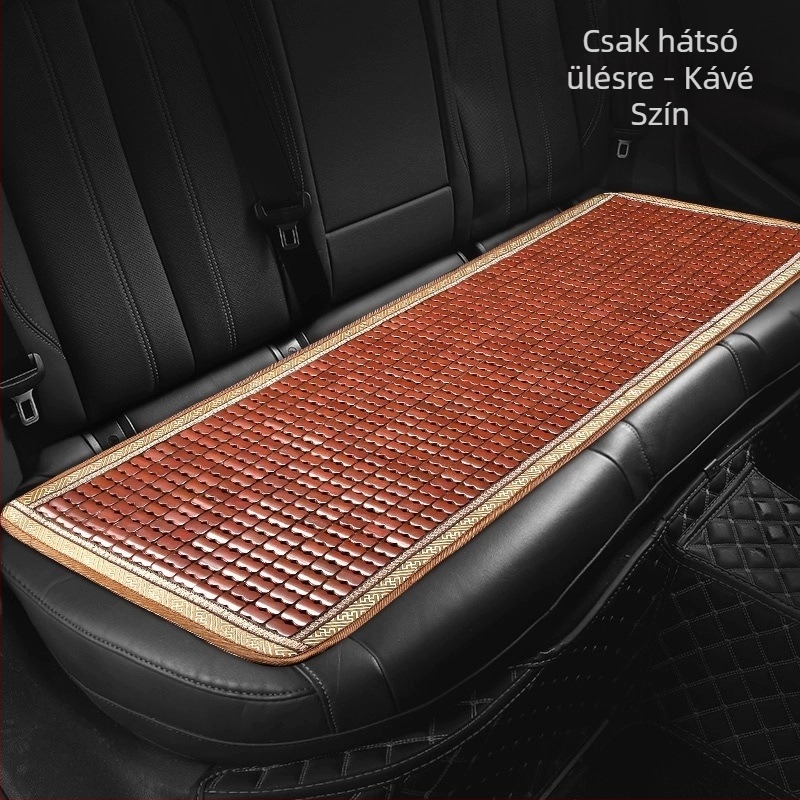 Yiju autóülés szett – bambuszlemezekből készült felület, nyári hűtés Ice Pad stílus, szellőzés, három darabos készlet öt helyre