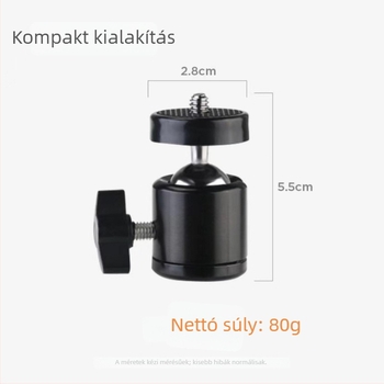 Tripod/PTZ Shenyi sy-016, alumíniumötvözet, maximális teher 2 kg alatt, élő selfie-hez alkalmas