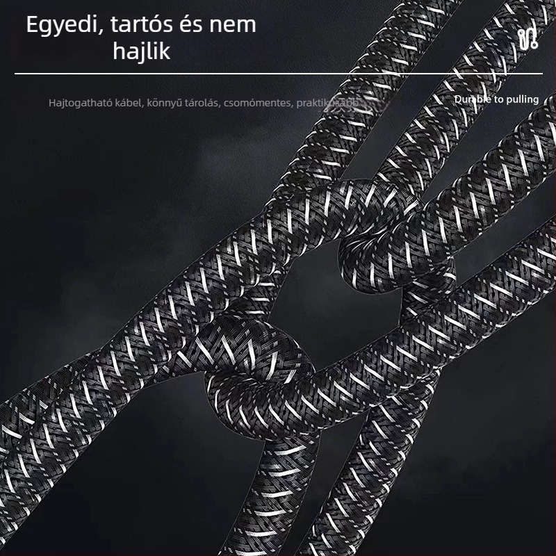 3,5 mm-es férfi–férfi audió kábel, 1/8 hüvelyk, hang- és videó eszközökhöz, ROHS tanúsított, YHT márka