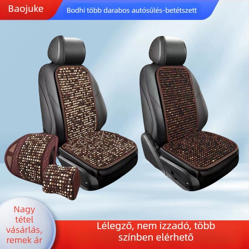 Autóülés párna Bodhi magok felületével, légáteresztő, töltet nélküli, minden évszakra alkalmas