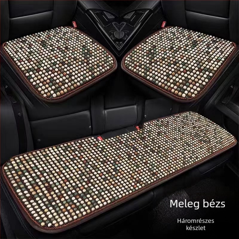 Autóülés párna Bodhi magok felületével, légáteresztő, töltet nélküli, minden évszakra alkalmas