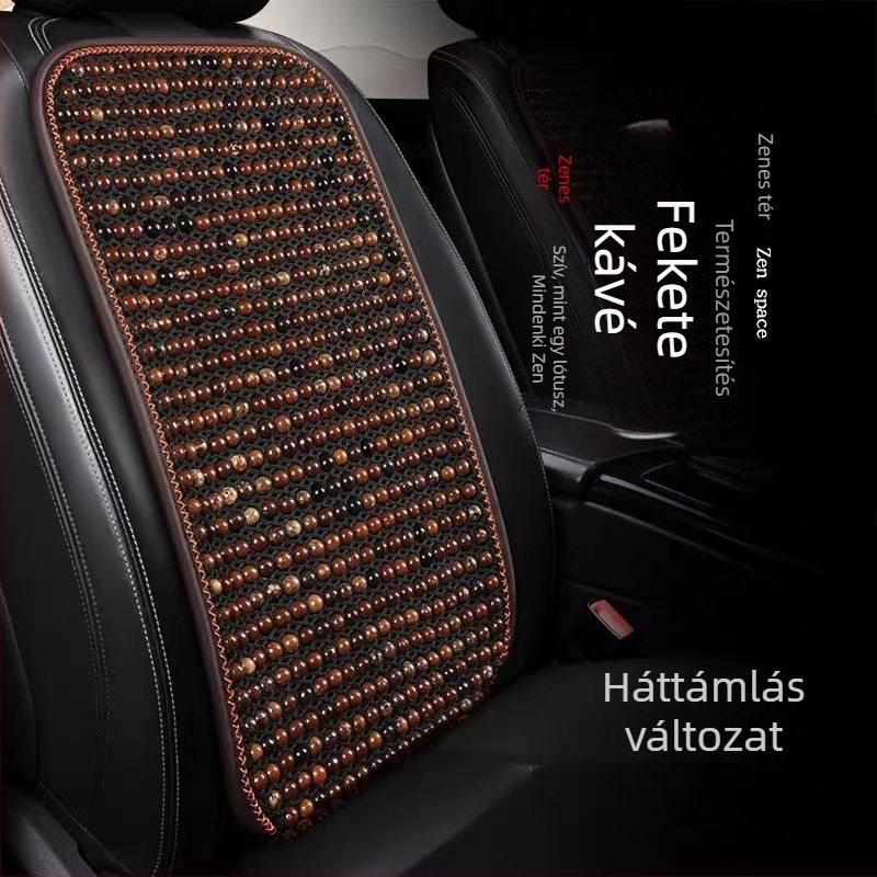 Autóülés párna Bodhi magok felületével, légáteresztő, töltet nélküli, minden évszakra alkalmas