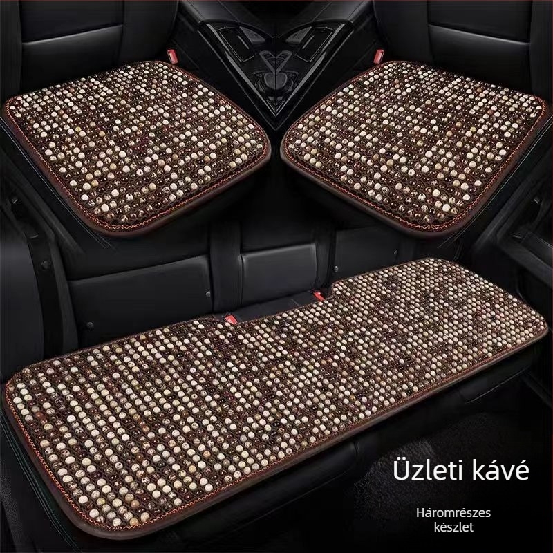 Autóülés párna Bodhi magok felületével, légáteresztő, töltet nélküli, minden évszakra alkalmas