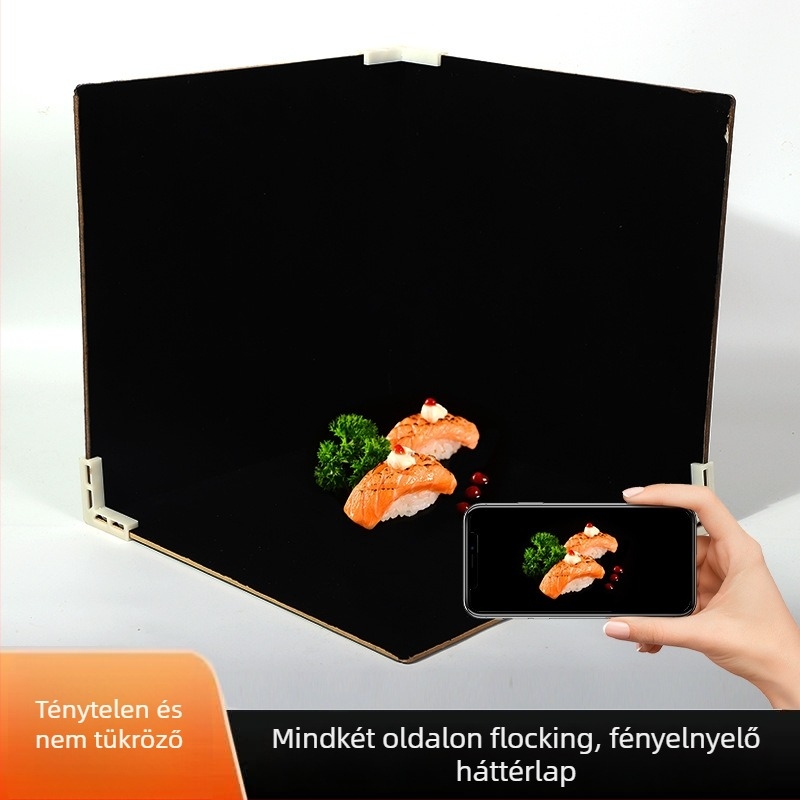 Termékfotózáshoz háttérpanel - flockolt szövet - fényvisszaverésmentes - State Illusion