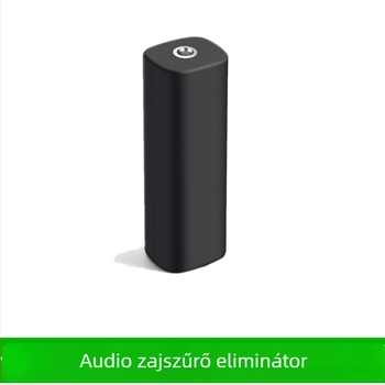Közös föld zajszűrős audió izolátor, 3,5 mm-es audio csatlakozó, árnyékolás és zajcsökkentés