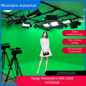 Moduláris háttérfal virtuális stúdióhoz, ABS mérnöki műanyagból, ideális termékfotózáshoz