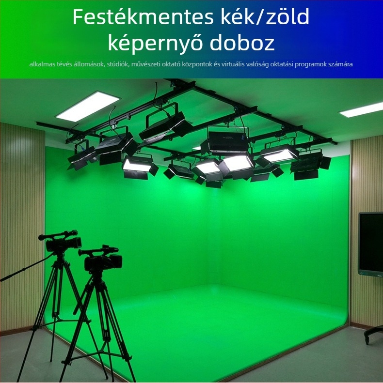 Moduláris háttérfal virtuális stúdióhoz, ABS mérnöki műanyagból, ideális termékfotózáshoz