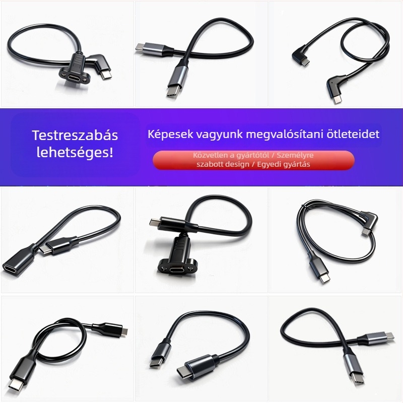 USB 3.1 adatkábel USB 3.0-tól Type-C-ig, nagy sebességű 10 Gbps átvitellel, kábel külső merevlemezhez és telefon töltéséhez