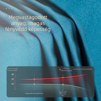 Szállodai és irodai sötétítő függöny – műselyem, egyszínű, poliészter, magas árnyékolás 70-90%, hőszigetelés, projektekhez szabható