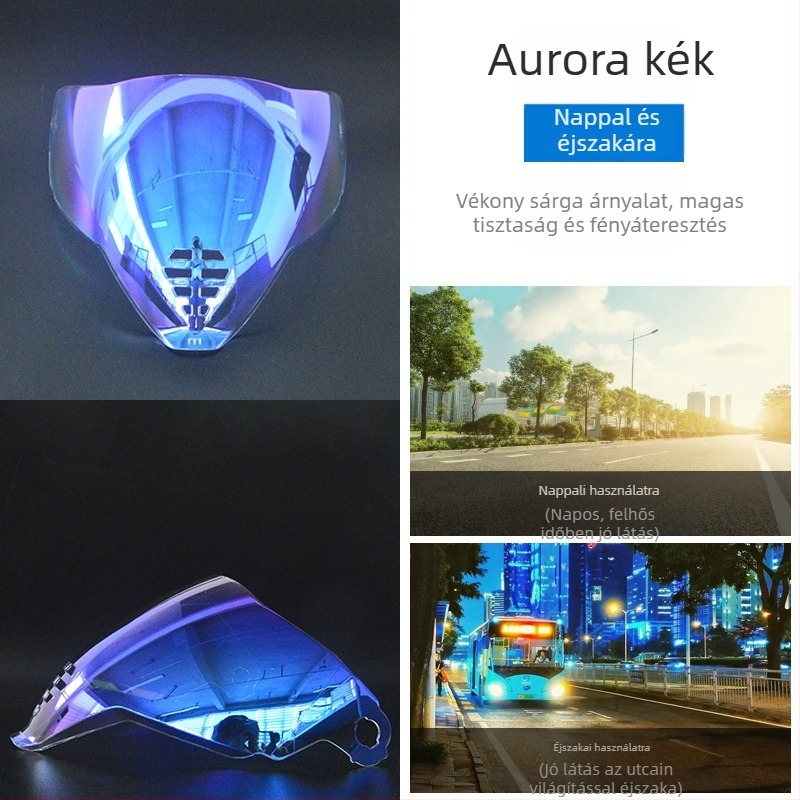 Ghost Face Airflite sisaklencséje — HD elektroplatált lencse, nappal- és éjszakai univerzális kompatibilitás, sisak kiegészítő