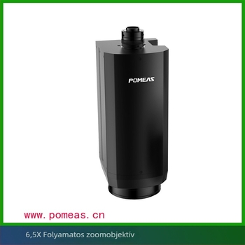 POMEAS 6.5x folyamatos zoom objektív gépi látás kamerákhoz