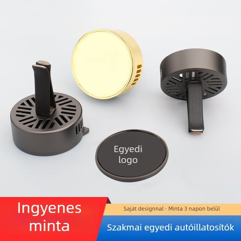 Autó illatosító klipszes • fém tokkal • 50–100 ml • Musk Xipu, Elan • dekoráció, illatosítás, szagtalanítás • illat 90 napnál hosszabb