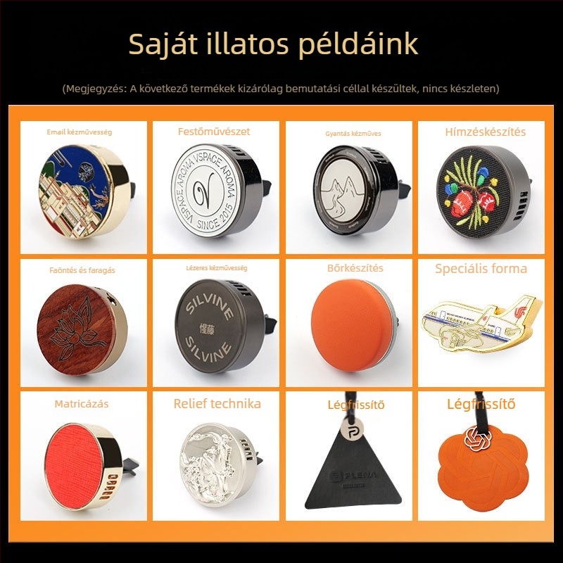 Autó illatosító klipszes • fém tokkal • 50–100 ml • Musk Xipu, Elan • dekoráció, illatosítás, szagtalanítás • illat 90 napnál hosszabb