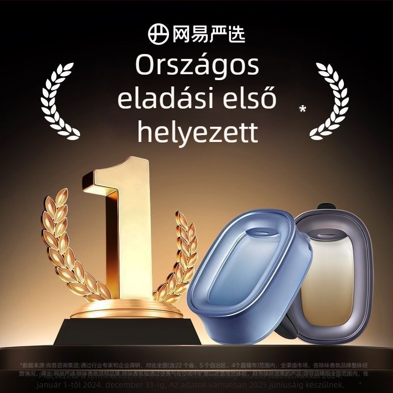 Autó illatosító fémtartóval a szellőzőnyílásokhoz; Musk chypre / tengeri illat; 50–100 ml (párolgási idő 1–15 nap)