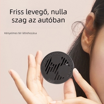 Autóillatosító fém illatosító tartóval, klipek a szellőzőnyílásba, virágos illat, liliom, párolgási idő 31–60 nap, dekoráció és aromaterápia