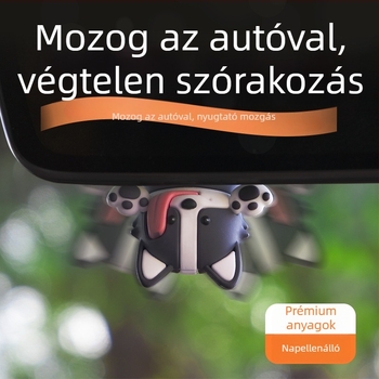 Autóba akasztható aromaterápiás dísz kutya figurával – Moses PVC, 5–10 ml, lógatva, óceán tónusú illat