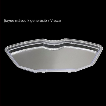 Műszerfal tok elektromos motorkerékpárhoz, Jiayue Thunder King, második generáció, átlátszó kijelzőfedél.