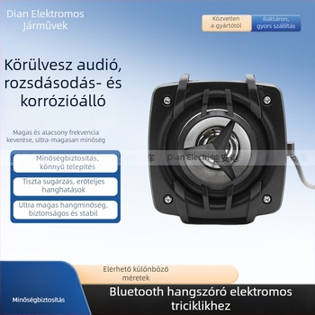 Lu qing 12V Bluetooth hangszóró — műanyag ház