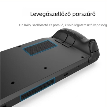 Steam Deck védő készlet porvédő dugóval, matricákkal a gombokhoz és a touchpadhez, és szilikon joystick sapkákkal GP-812