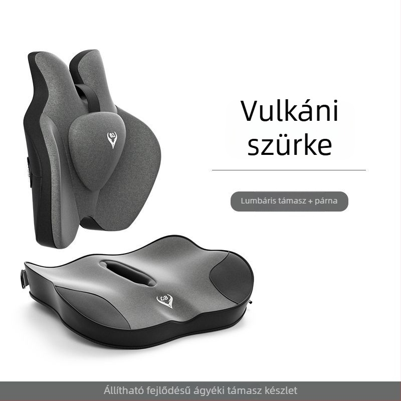 Autóba való emelőülés párna hátsó támasz és deréktámasz, töltet geese down, akril felület, nyári használat, szellőztetett, Chi Weng