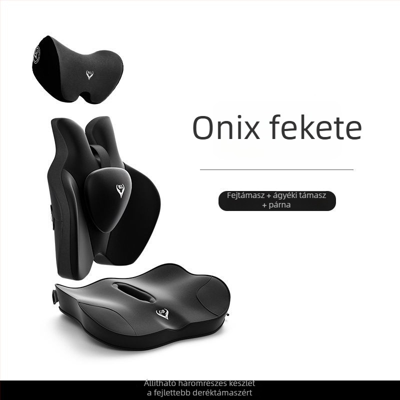 Autóba való emelőülés párna hátsó támasz és deréktámasz, töltet geese down, akril felület, nyári használat, szellőztetett, Chi Weng