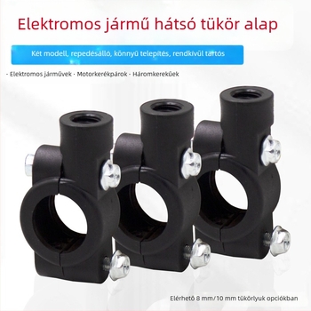 Nylon motorkerékpár visszapillantó tartó – tükröt tartó, a kormányhoz