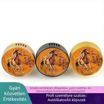 Autó Légcsatorna Diffúzor - Zinc Alloy, Cologne illat, a légcsatornába történő beépítés, dekoráció és szagtalanítás