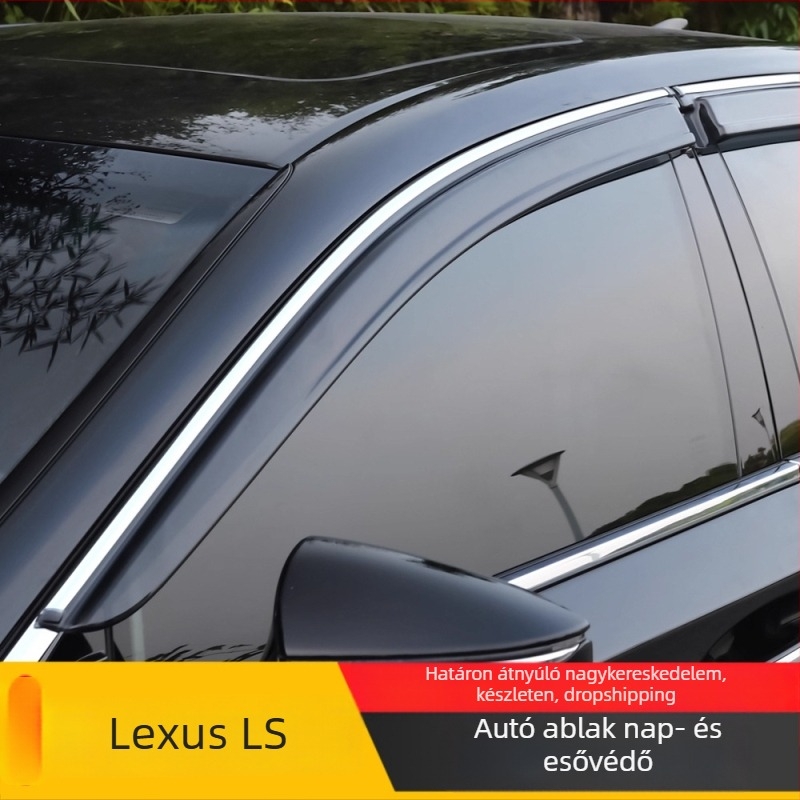 Lexus LS500H/LS350 ablaks esővédők (2018–2025) - akril, O'dell