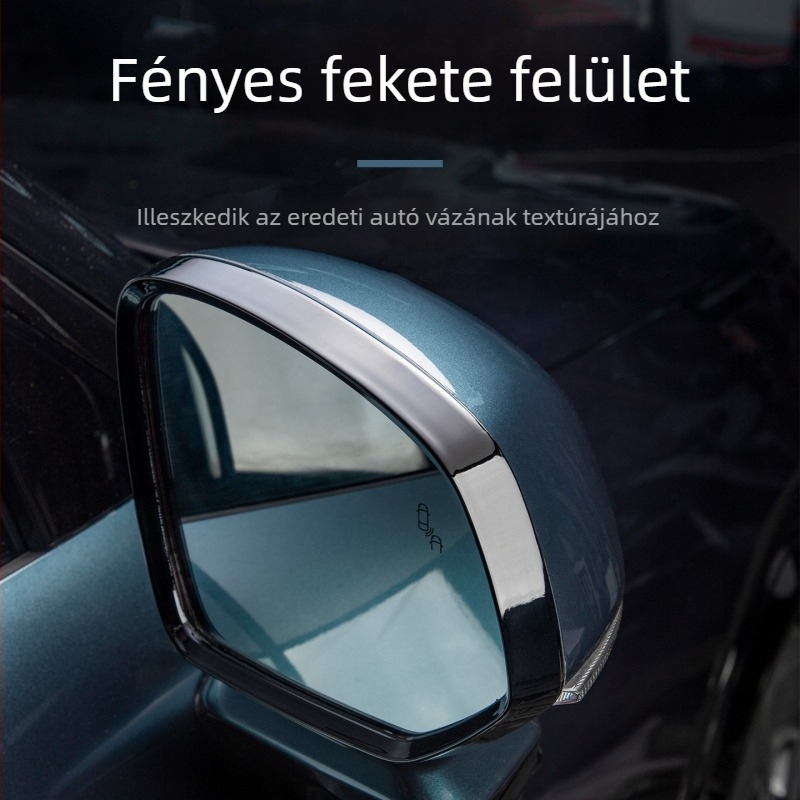 Lynk & Co 900 hátsó tükrökhöz eső szemöldöke, ABS anyag, ragasztóval történő felhelyezés, 1 pár
