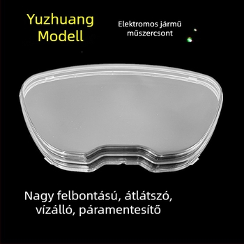 HJ125T-10 modell, átlátszó műszerfal burkolat női robogóhoz