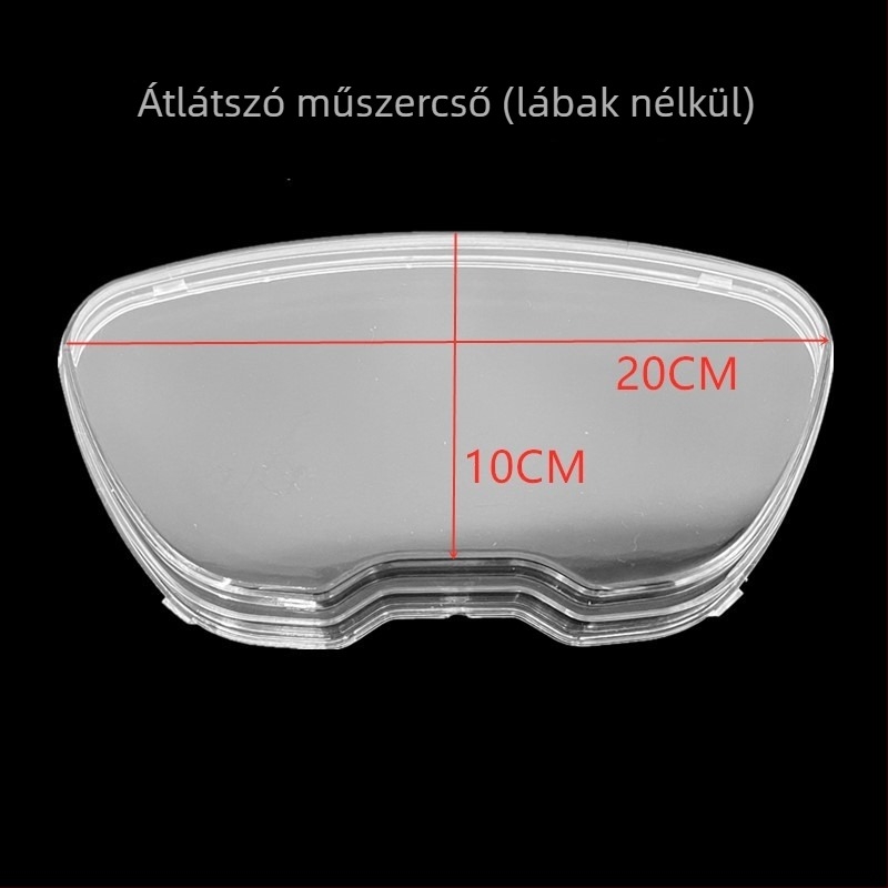 HJ125T-10 modell, átlátszó műszerfal burkolat női robogóhoz