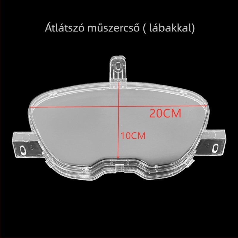 HJ125T-10 modell, átlátszó műszerfal burkolat női robogóhoz
