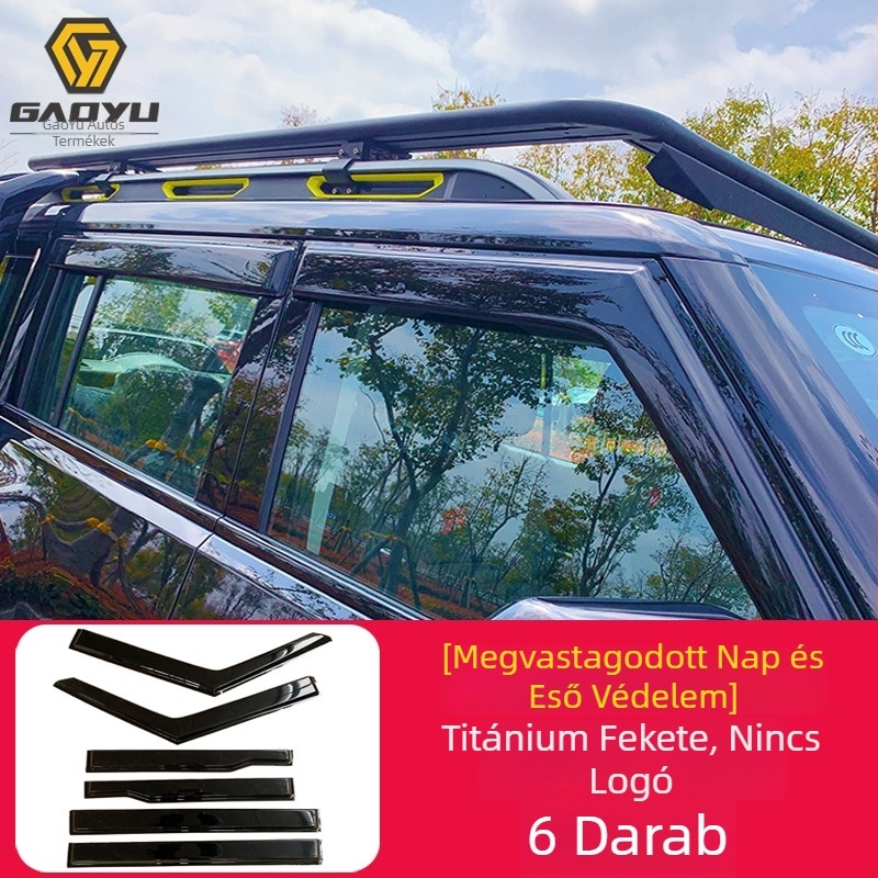 Jetour Traveler ablak esővédő — gumi, An Ruicheng márka, testreszabás nélkül