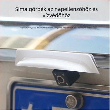 Autó esővédő panel – PVC, ragasztós telepítés, univerzális kompatibilitás, kézi váltóhoz