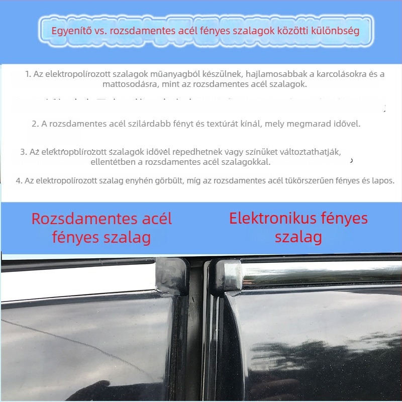 Akril esővédők Mazda CX-8-hoz – 4 darabos készlet