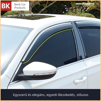 PVC esővédő szemöldök Lexus 2018 NX/UX/RX/ES/LX570/GS/IS modellekhez