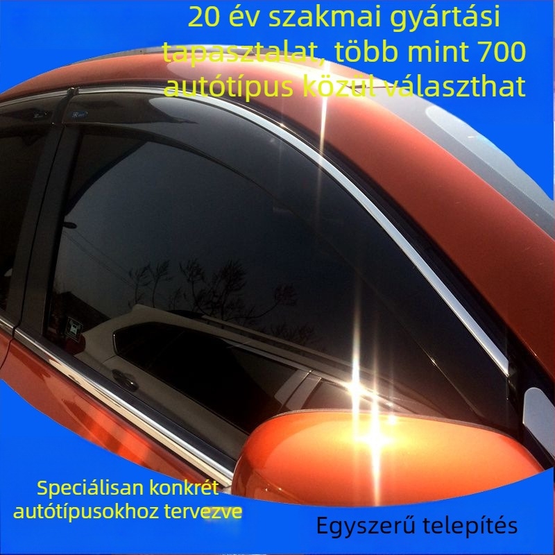 Honda Elysion rozsdamentes acél külső esővédők