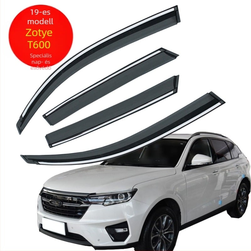 Zotye T600 ablak esővédő deflektorok – akril védőpanelek, négy darabos készlet